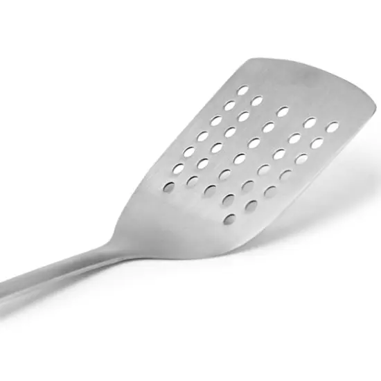 Martha Stewart Everyday Gray Stainless Steel Slotted Turner {4}