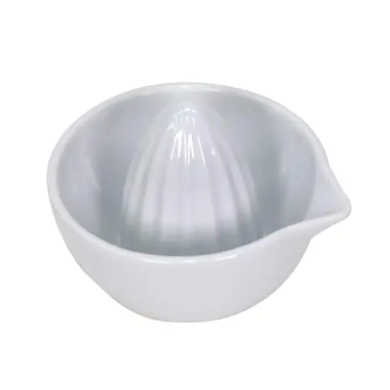 5" White Stoneware Lemon Juicer by Ashland&reg; {1}