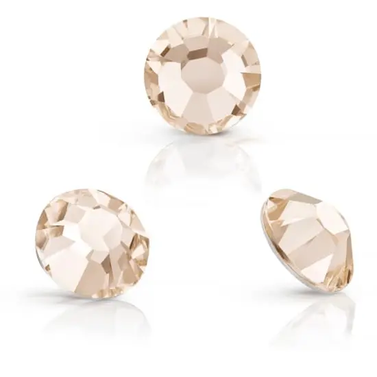 Preciosa MAXIMA SS5 Flatback Czech Crystals, 144ct. Gold Quartz {4}