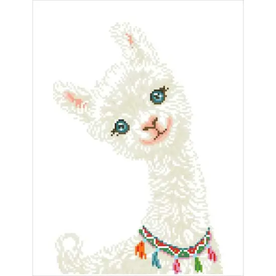 Diamond Dotz&reg; Lulu Llama Diamond Painting Kit {3}