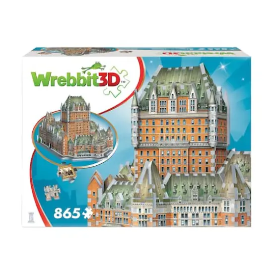 Castles & Cathedrals - Le Chateau Frontenac 3D Puzzle: 865 Pcs {4}