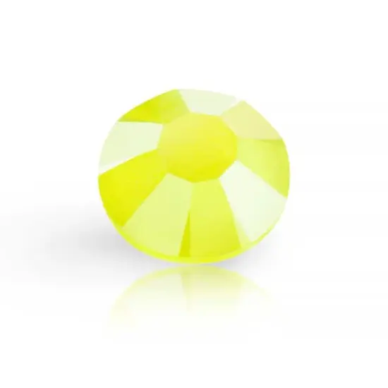 Preciosa MAXIMA SS10 Czech Crystal Flat Back Rhinestones, 144ct. Neon Yellow {4}