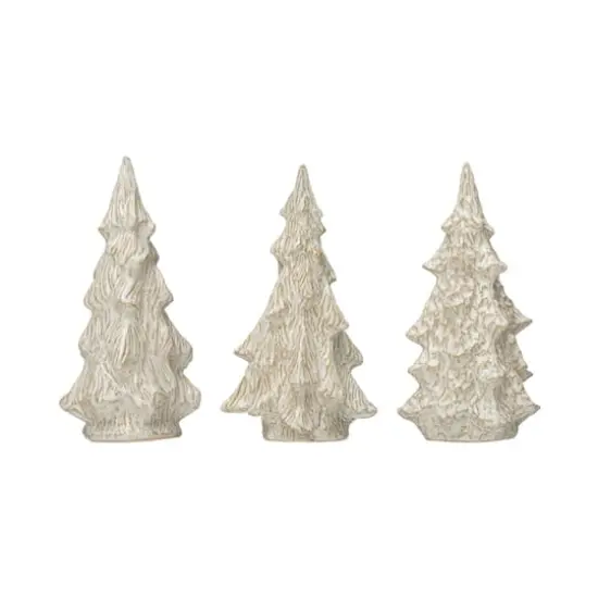 Hello Honey&reg; 10.5" Cream Decorative Glazed Stoneware Tree Set {1}