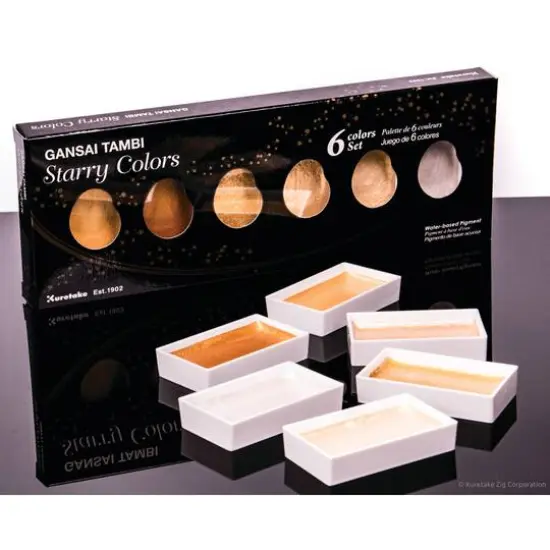 Kuretake&reg; Gansai Tambi&trade; Starry Colors Watercolor Set {1}