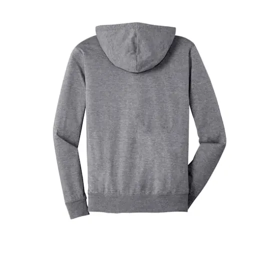 District&reg; Jersey Full-Zip Hoodie Dark Heather Grey {5}
