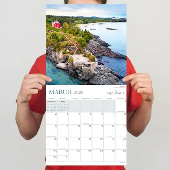 TF Publishing 2025 Great Lakes Wall Calendar {5}