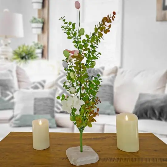 24" Egg Decorated Easter Tree Accent {3}