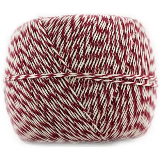 JAM Paper 500yd. Red & White Baker's Twine {1}