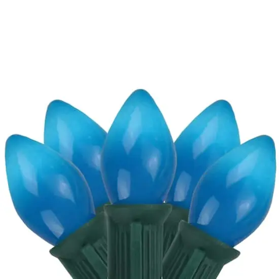 25ct. Opaque C7 Christmas Light Set Blue {1}