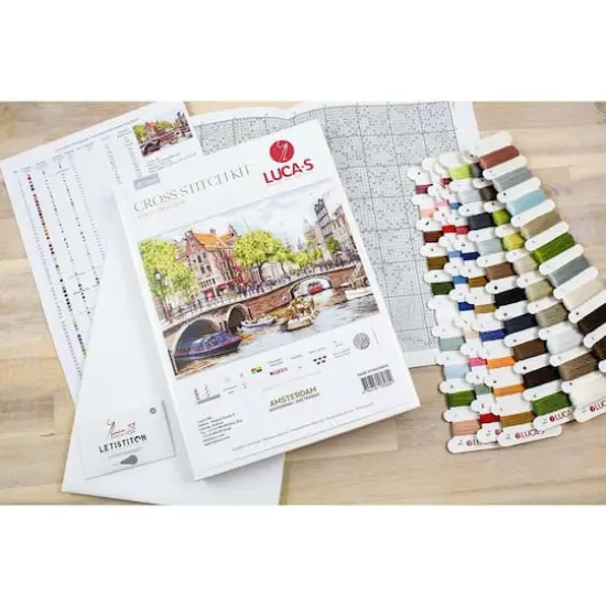 Luca-s Amsterdam Counted Cross Stitch Kit {5}