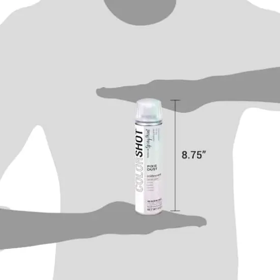 COLORSHOT&reg; Premium Glitter Spray Paint Pixie Dust {6}