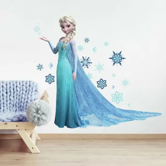 RoomMates Frozen Elsa Peel & Stick Wall Decals {3}
