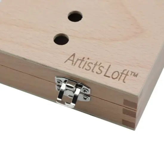 Small Wood Brush Box by Artist's Loft&trade; {4}