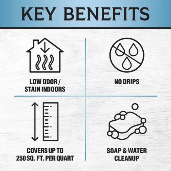 Varathane&reg; Total Control Water-Based Gel Stain American Walnut {6}