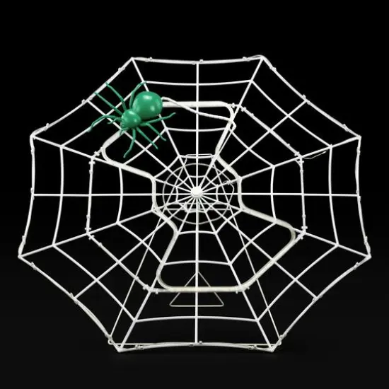 Mr. Halloween 4ft. Outdoor Animated Spider Web {3}