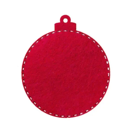 Wonderland Crafts Snowman Ornament Bead Embroidery on Wood Kit {5}