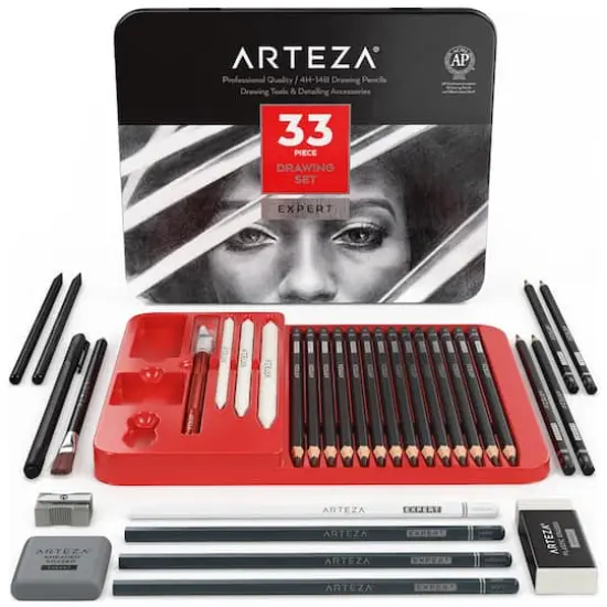 Arteza&reg; 33 Piece Professional Drawing Set {1}