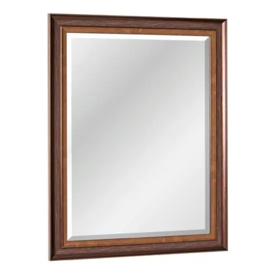 Head West 28" Bronze & Copper Oil-Rubbed Framed Wall Mirror {9}