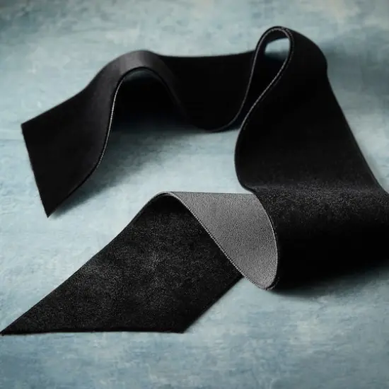 2" x 3yd. Velvet Ribbon by Celebrate It&trade; Classic Black {3}