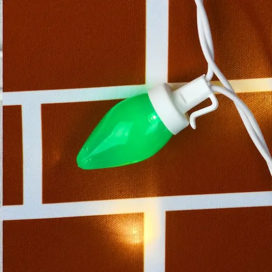 47'' Pre-Lit Reindeer Stuck in Chimney Decoration {4}