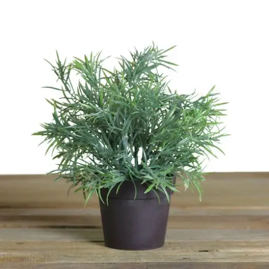 9.5" Tabletop Artificial Greenery with Brown Pot {3}