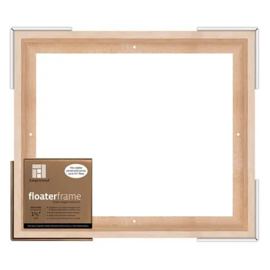 Ampersand&reg; Maple Bold Edge Floaterframe {2}