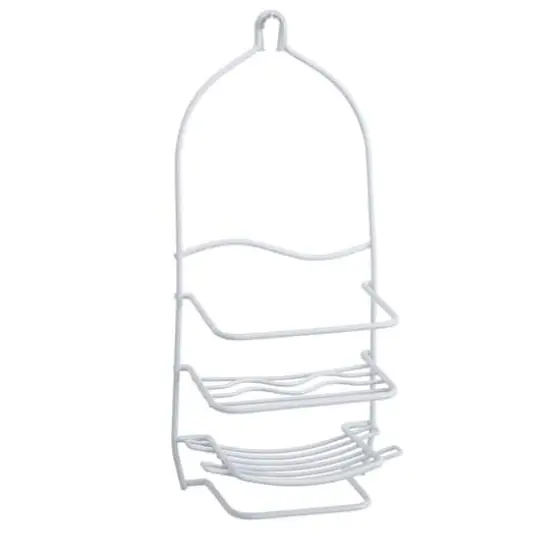 Bath Bliss Curve Design Shower Caddy {1}