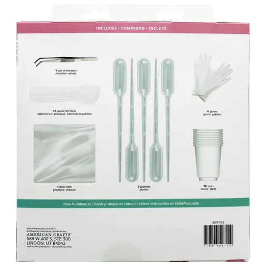 Color Pour Resin Tool Supply Kit {3}