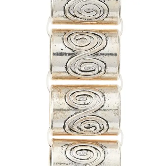 Antique Silver Metal Tube Beads, 14mm by Bead Landing&trade; {1}