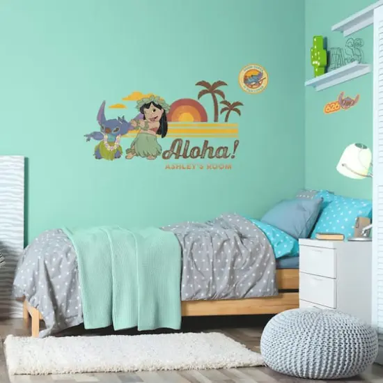 RoomMates Lilo & Stitch Peel & Stick Giant Wall Decal Set with Alphabet {4}