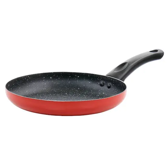 Oster Luneta 9.5" Red Aluminum Nonstick Frying Pan {1}
