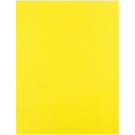 JAM Paper Brite Hue Printable Business Cards, 100ct. Brite Hue Yellow {4}