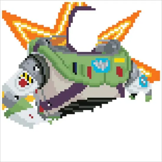 Camelot&reg; Dots Toy Story Buzz To Infinity & Beyond Diamond Painting Kit {3}