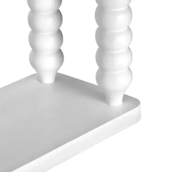 American Art Decor Galleon Wall Shelf, White - 22" x 9" {5}