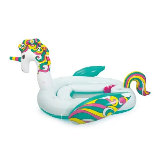 Bestway 19.4ft. Wide Giant Unicorn Party Island {3}