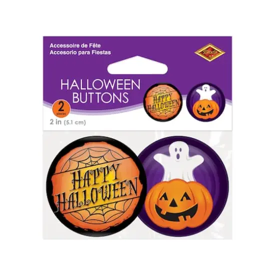 Beistle Halloween Buttons, 6ct. {4}