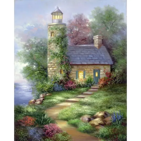 Royal & Langnickel&reg; Romantic Lighthouse Paint-Your-Own-Masterpiece Kit {1}