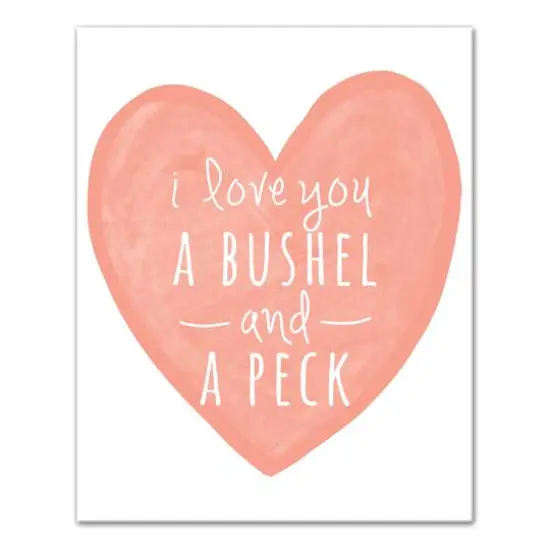 Bushel and a Peck Tabletop Canvas {1}