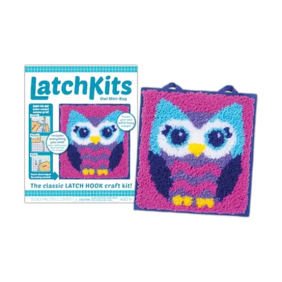 LatchKits Owl Mini-Rug {5}