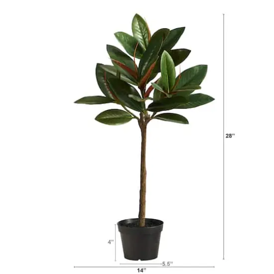 28" Magnolia Artificial Tree {3}