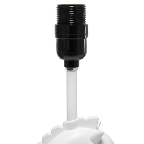 Simple Designs Chess Horse Table Lamp White {7}
