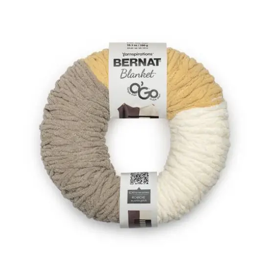 Bernat&reg; Blanket O'Go&trade; Yarn Milk And Honey {1}