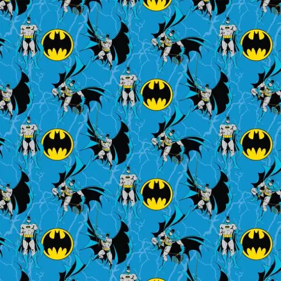 Camelot Fabrics DC Comics Batman Rope Fleece Precut Set {3}