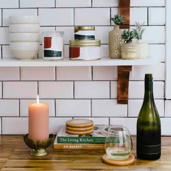 Hello Honey&reg; Stoneware Vases with Gold Pattern Set Taupe {3}