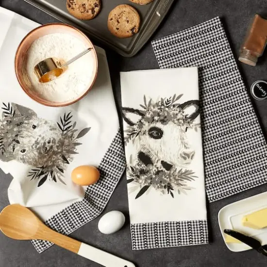 DII&reg; Barn Animals Dishtowel, 3ct. {5}