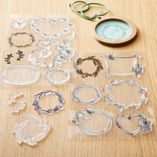 Floral Border Clear Stamps by Recollections&trade; {5}