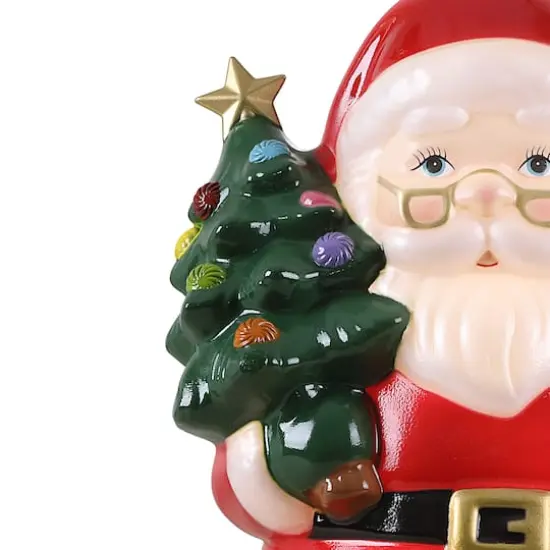 Mr. Christmas24" Lit Santa Blow Mold {5}