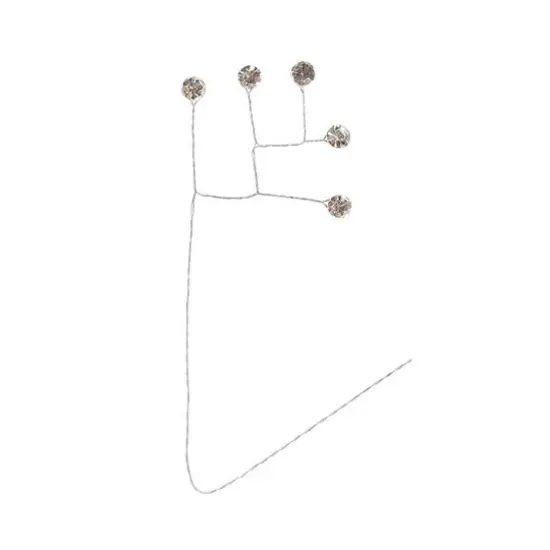 JAM Paper Clear Large Rhinestone Spray, 12ct. {1}