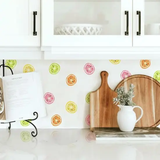 RoomMates Jane Dixon Citrus Fruit Peel & Stick Wall Decals {5}