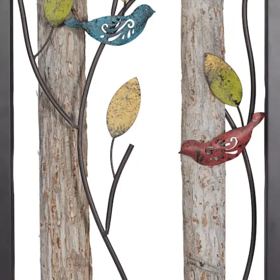 Tin Farmhouse Birds Wall D&eacute;cor Set {3}